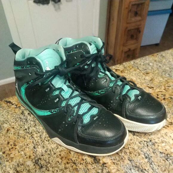 2013 Nike Jordan Phase 23 Hoop 2 (602671-331) Green Basketball Sneakers Sz 11.5 - Picture 6 of 12